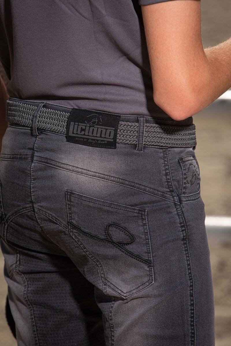 Rijbroek Liciano Denim Full Grip