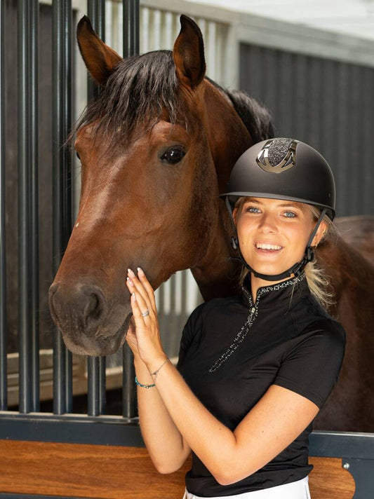 Harry's Horse Veiligheidscap Pro F1 Matt Sparkle