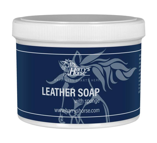 Harry's Horse Lederzeep met spons (500 ml)