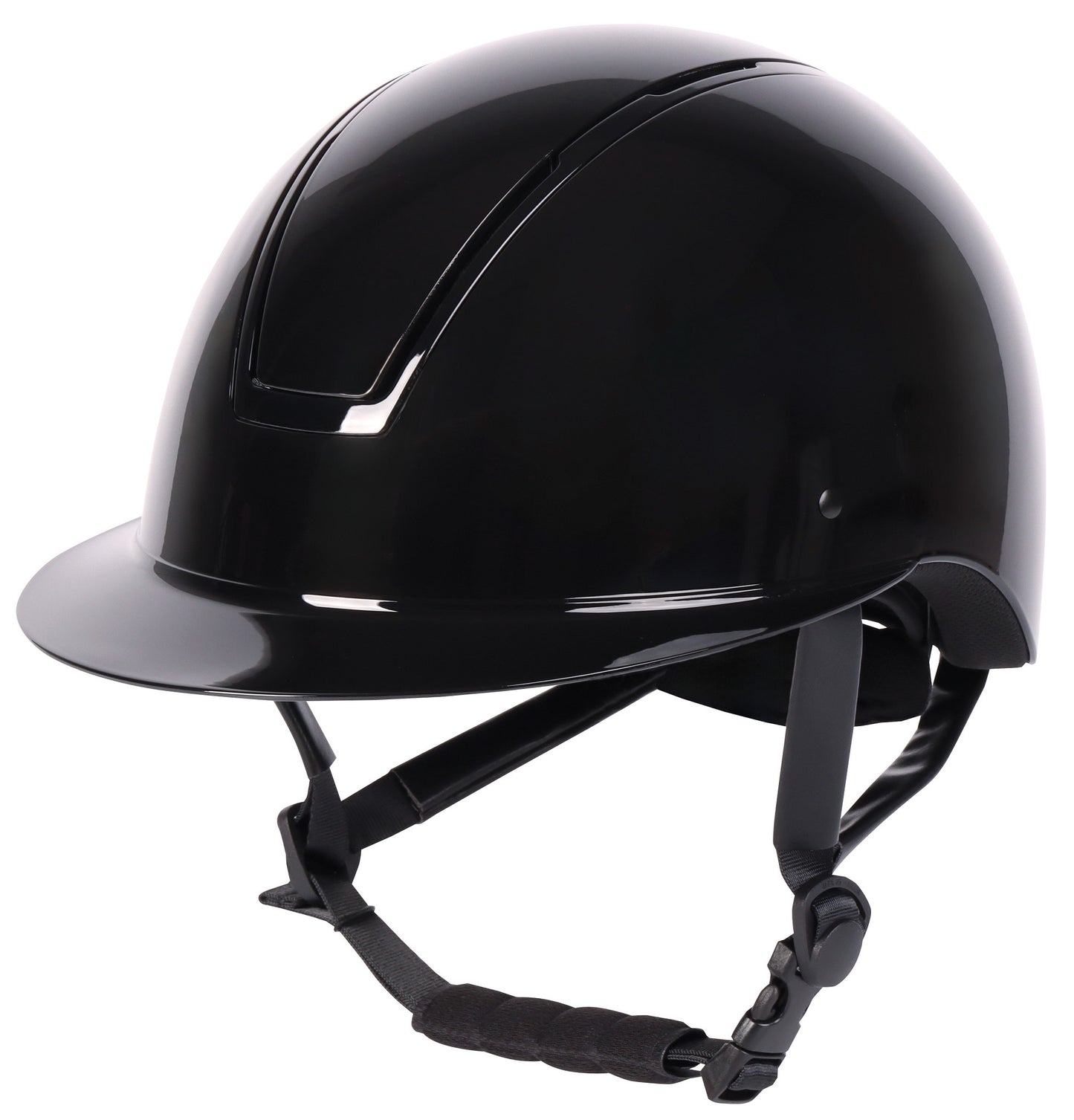 Harry's Horse Veiligheidscap Royal Glossy zwart-zwart