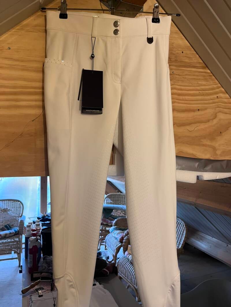 HV Polo Miranda Full Grip, wit, maat 34 en 38 — 34